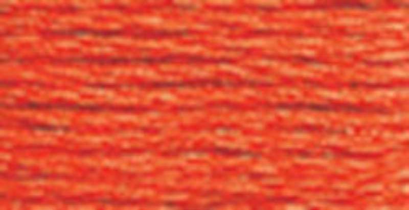 DMC Pearl Cotton Ball Size 8 95yd Bright Orange