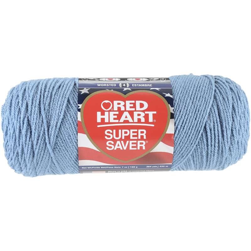 Red Heart Super Saver Yarn Country Blue