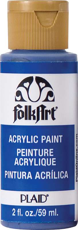 FolkArt Acrylic Paint 2oz Cobalt Blue Artist Pigment