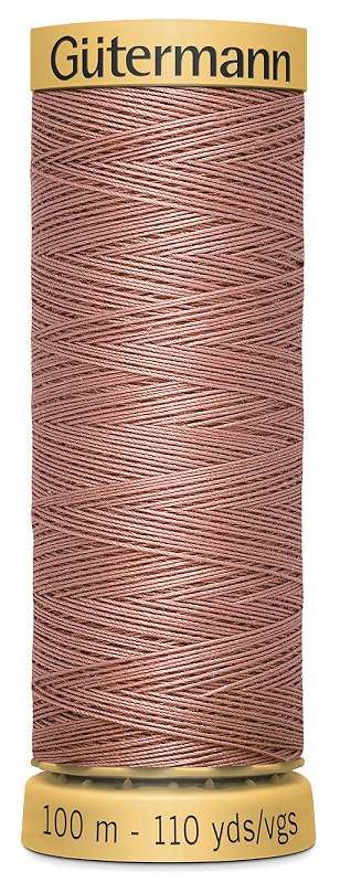 Natural Cotton Thread 110yd Rose Red