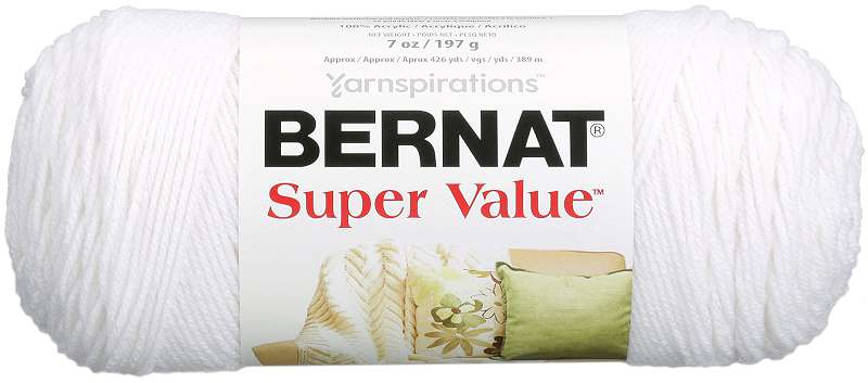 Super Value Solid Yarn White