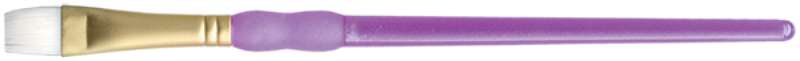 Crafter's Choice White Taklon Shader Brush Size 4