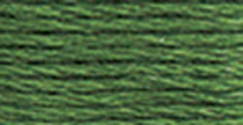 DMC Pearl Cotton Ball Size 8 87yd Dark Pistachio Green