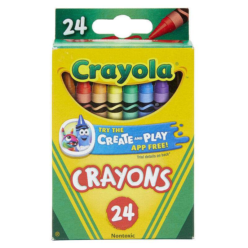 Crayola Crayons-24 colors/box