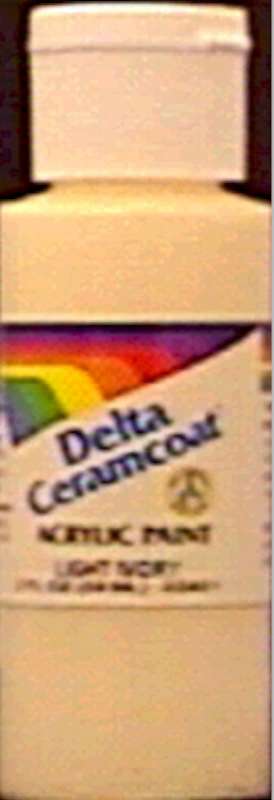 Ceramcoat Acrylic Paint 2oz Black - Opaque
