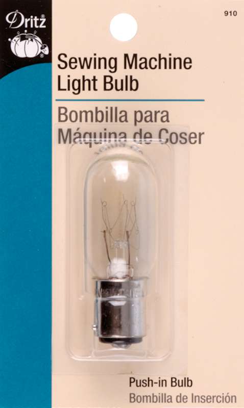 Sewing Machine Light Bulb Push-In Base