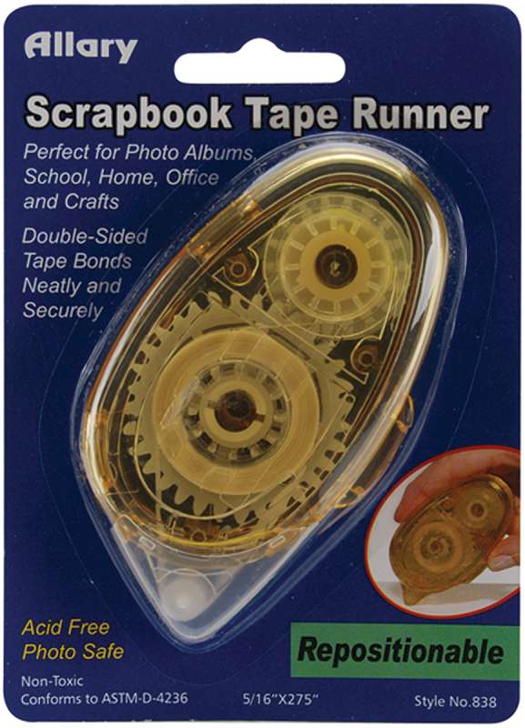 Repositionable Scrapbook Tape Runner .31"X275"