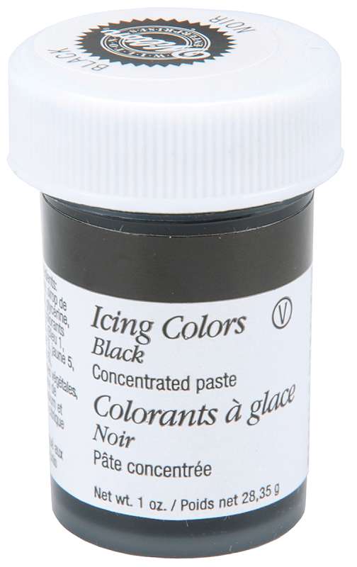 Icing Colors 1oz Black