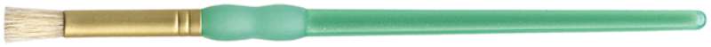 Crafter's Choice White Bristle Standard Stencil Brush 5/8" Width