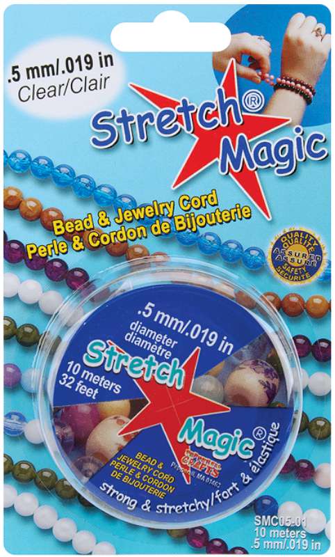Stretch Magic Bead & Jewelry Cord .5mmX10m Clear