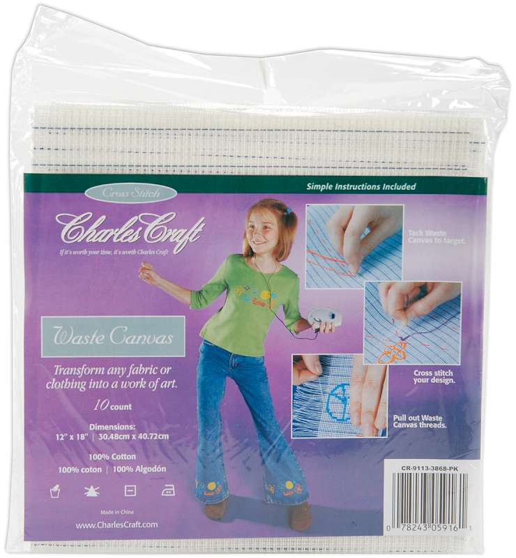 Waste Canvas 10 Count 12"X18" Natural