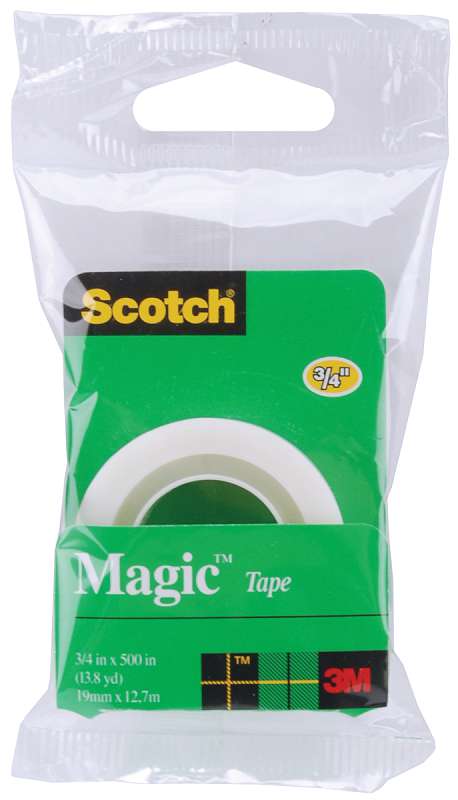 Scotch Magic Tape Refill .75"X500"