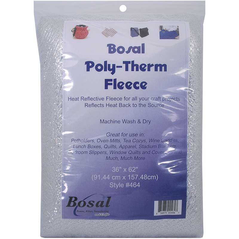 Poly-Therm Heat Reflective Fleece Silver 62"X36"