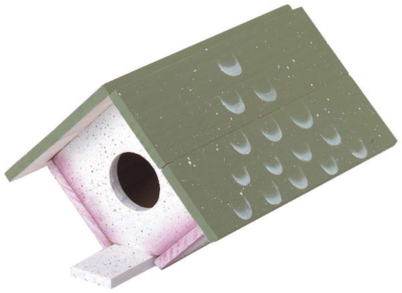 Wood Model Kit Birdhouse 6"X3.5"