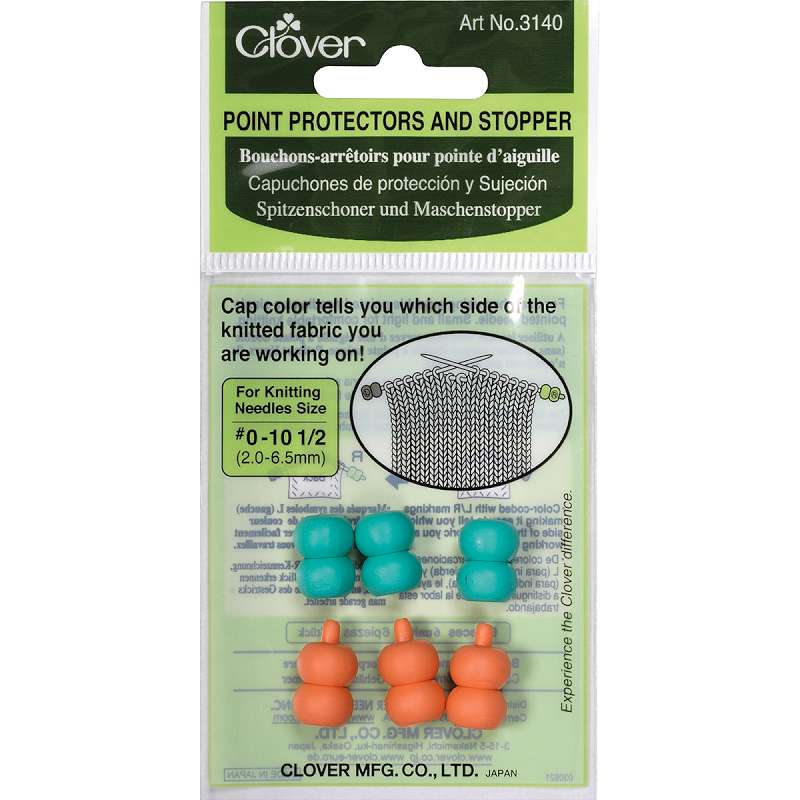 Point Protectors & Stopper Sizes 0 To 10.5 6/Pkg