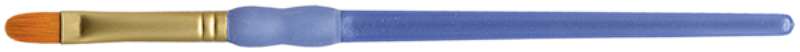 Crafter's Choice Gold Taklon Filbert Brush Size 4