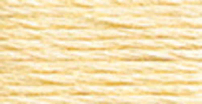 DMC Pearl Cotton Ball Size 12 141yd Ultra Pale Yellow