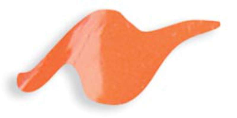 Tulip Dimensional Fabric Paint 1.25oz Slick - Fluorescent Orange