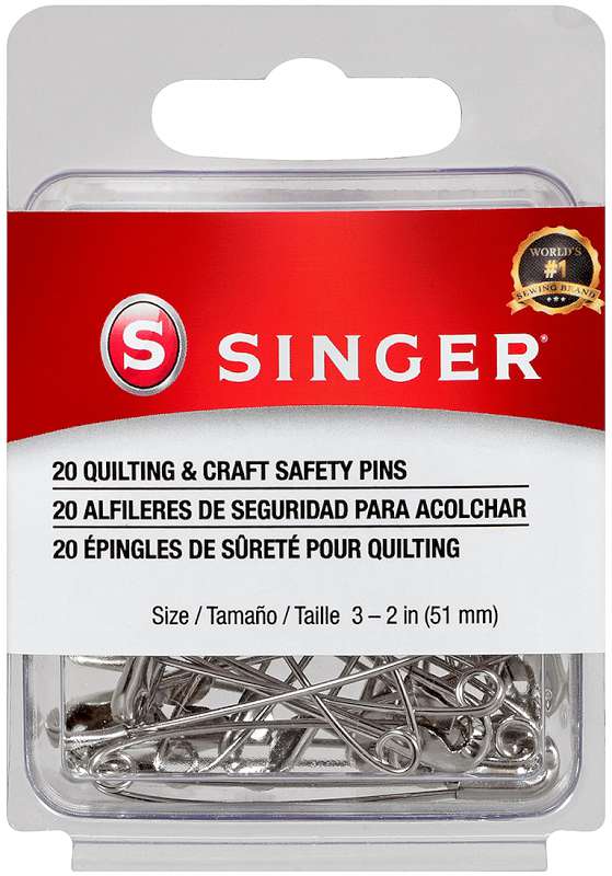 Quilting & Craft Safety Pins Size 3 20/Pkg