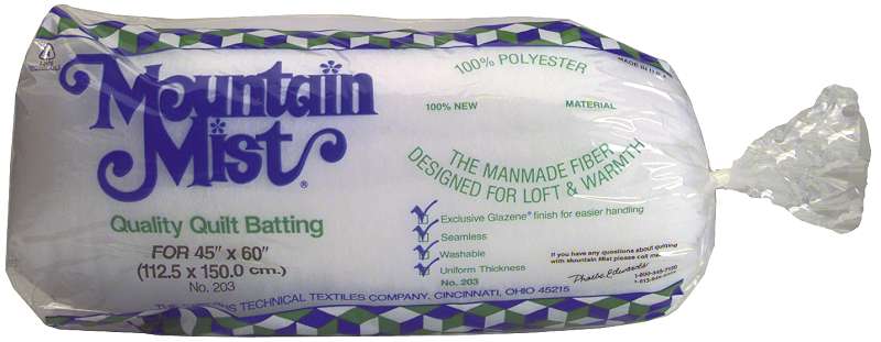 Polyester Quilt Batting Crib Size 45"X60" 