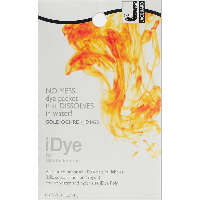 Jacquard iDye Fabric Dye 14g Gold Ochre