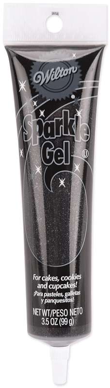 Sparkle Decorating Gel 3.5oz Black