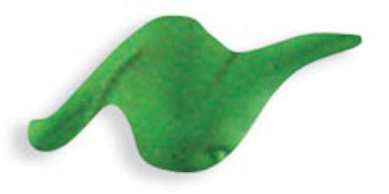 Scribbles 3D Fabric Paint 1oz Iridescent - Shamrock Green