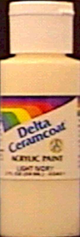 Ceramcoat Acrylic Paint 2oz Ivory - Opaque