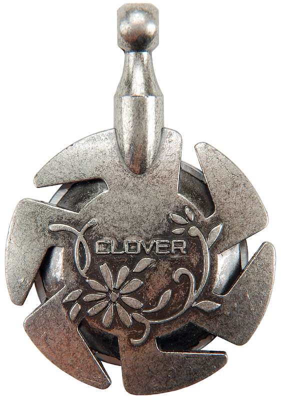 Yarn Cutter Pendant Antique Silver