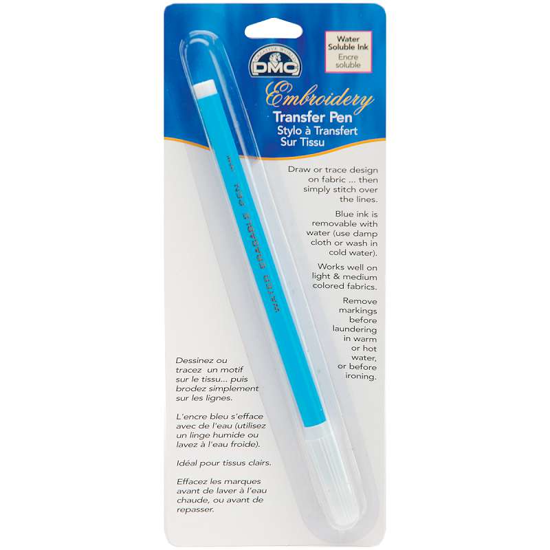 Embroidery Transfer Pen Blue
