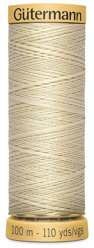 Natural Cotton Thread 110yd Ecru