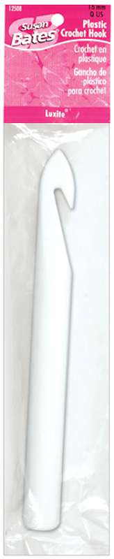 Luxite Bulky Plastic Crochet Hook 8" Size Q/16mm