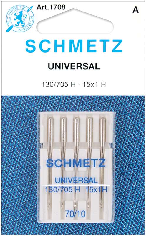 Universal Machine Needles Size 10/70 5/Pkg