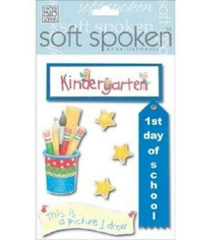 KINDERGARTEN Drawing Preschool First day MAMBI Stickers