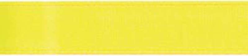 Single Face Satin Ribbon 7/8"X18' Lemon