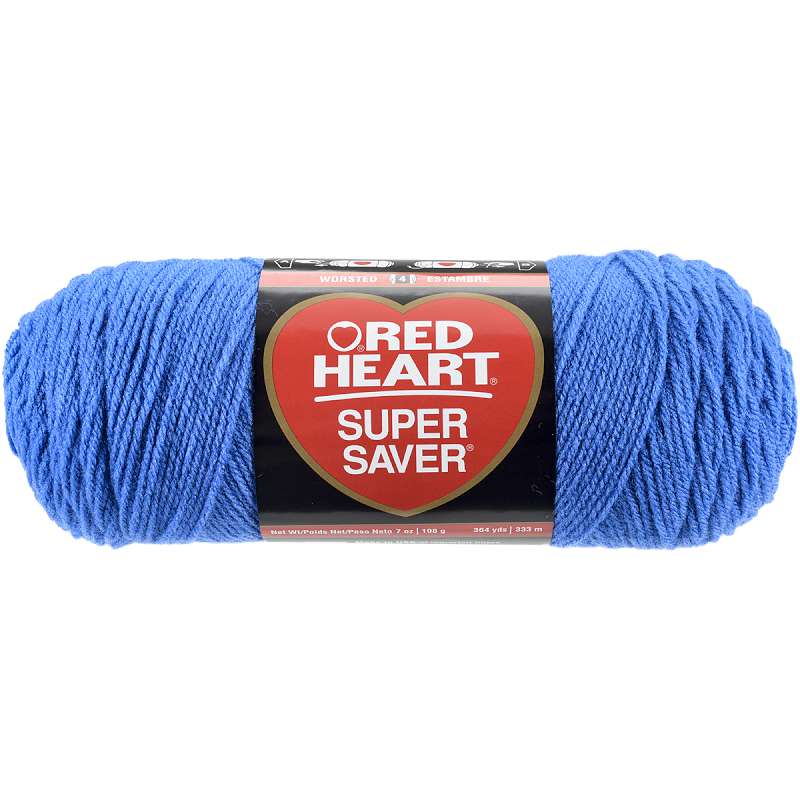 Red Heart Super Saver Yarn Blue