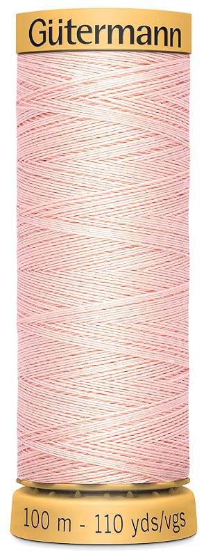 Natural Cotton Thread 110yd Pale Pink