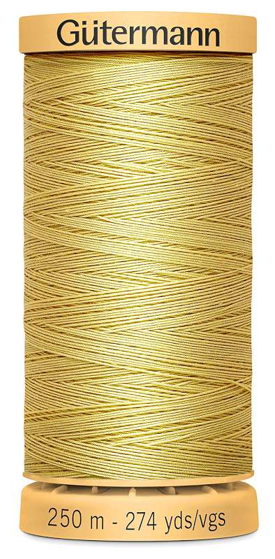 Natural Cotton Thread 273yd Yellow