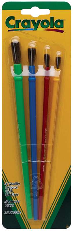 Crayola Paintbrushes 4/Pkg