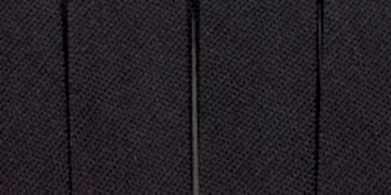 Single Fold Bias Tape 1/2"X4yd Black