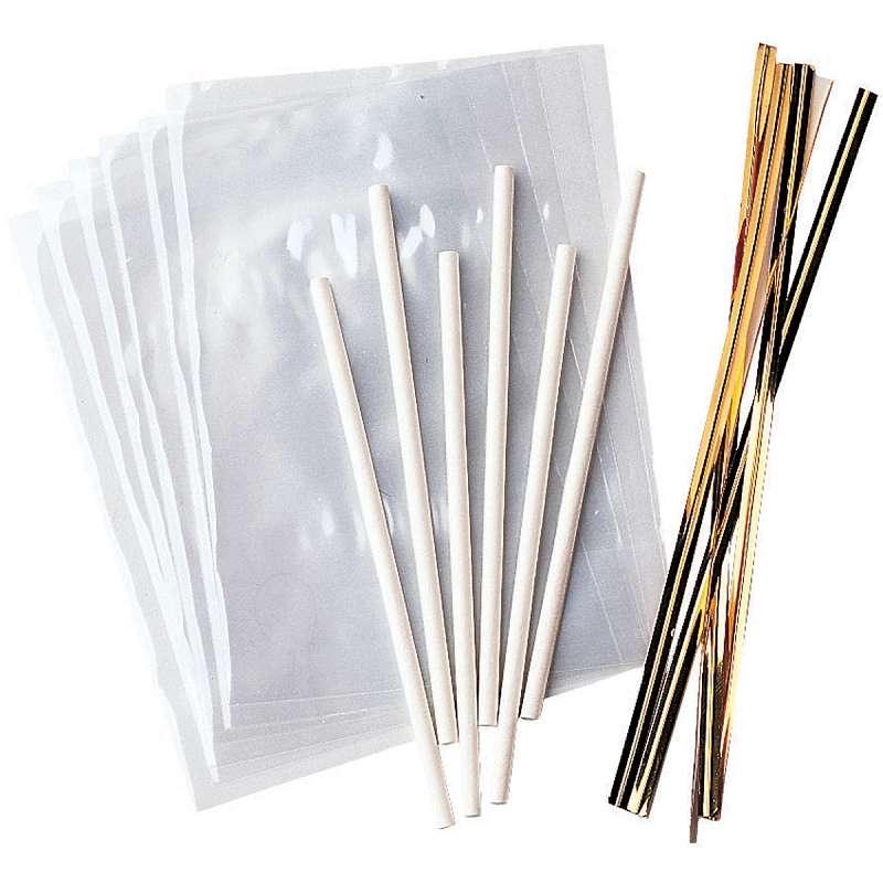 Lollipop Wrapping Kit Makes 18  