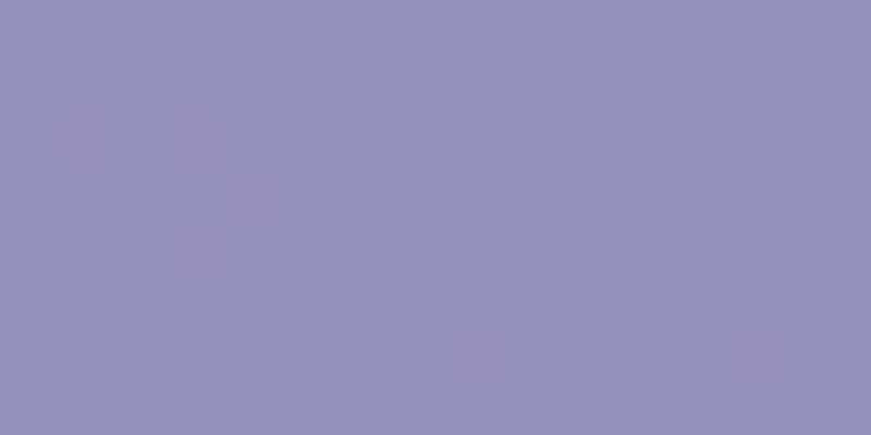 All-Purpose Plastic Zipper 14" Lilac
