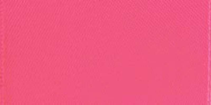 Single Fold Satin Blanket Binding 2"X4-3/4yd Bright Pink