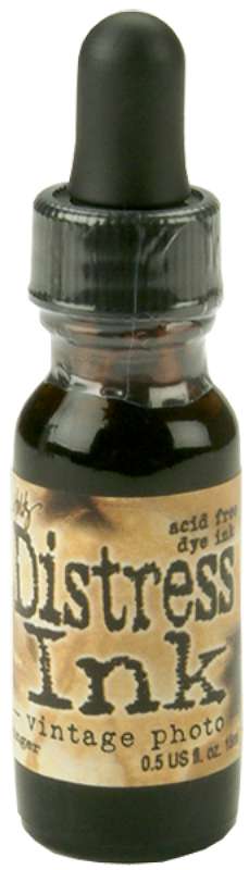 Distress Pad Re-Inker .5oz Vintage Photo