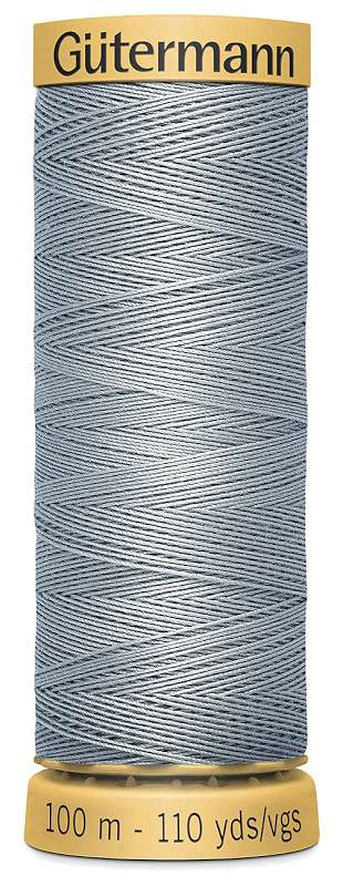 Natural Cotton Thread 110yd Silver Streak