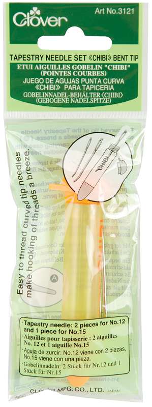 Chibi Tapestry Needle Set Size 12/15 3/Pkg