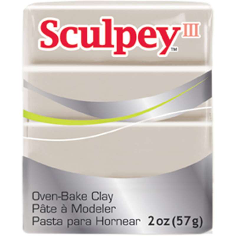 Sculpey III Polymer Clay 2oz Elephant Gray