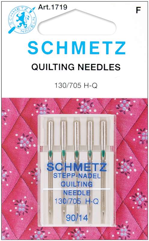Quilt Machine Needles Size 14/90 5/Pkg