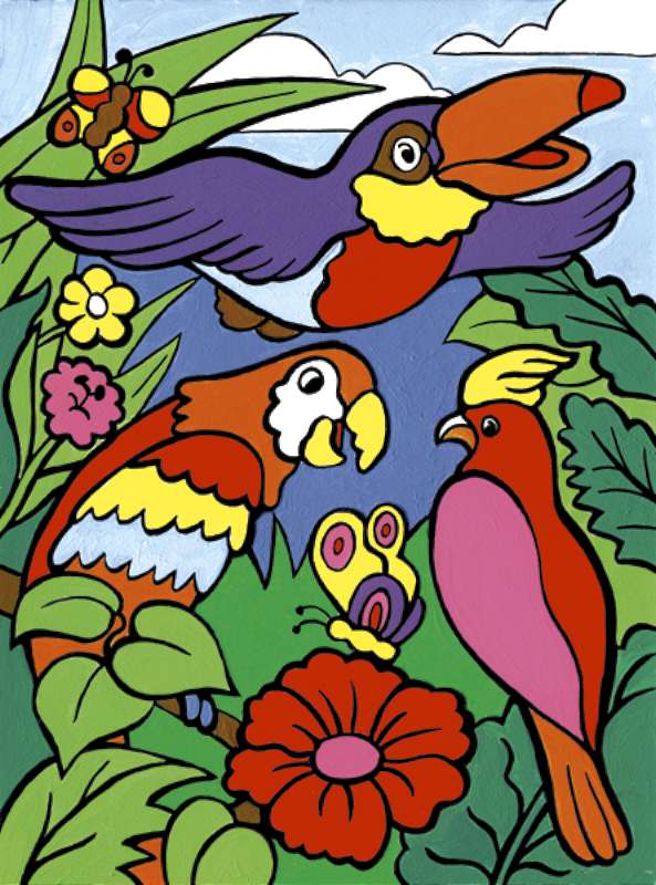My First Paint By Number Kit 8.75"X11.375" Birds