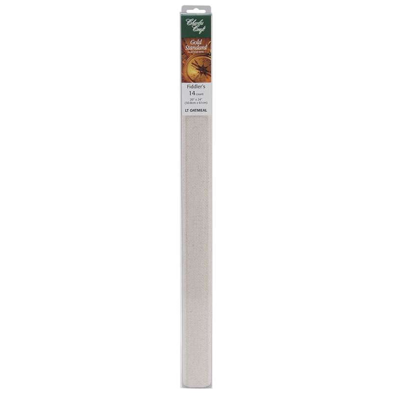 Gold Standard Fiddler's Cloth 14 Count 20"X24" Box Light Oatmeal